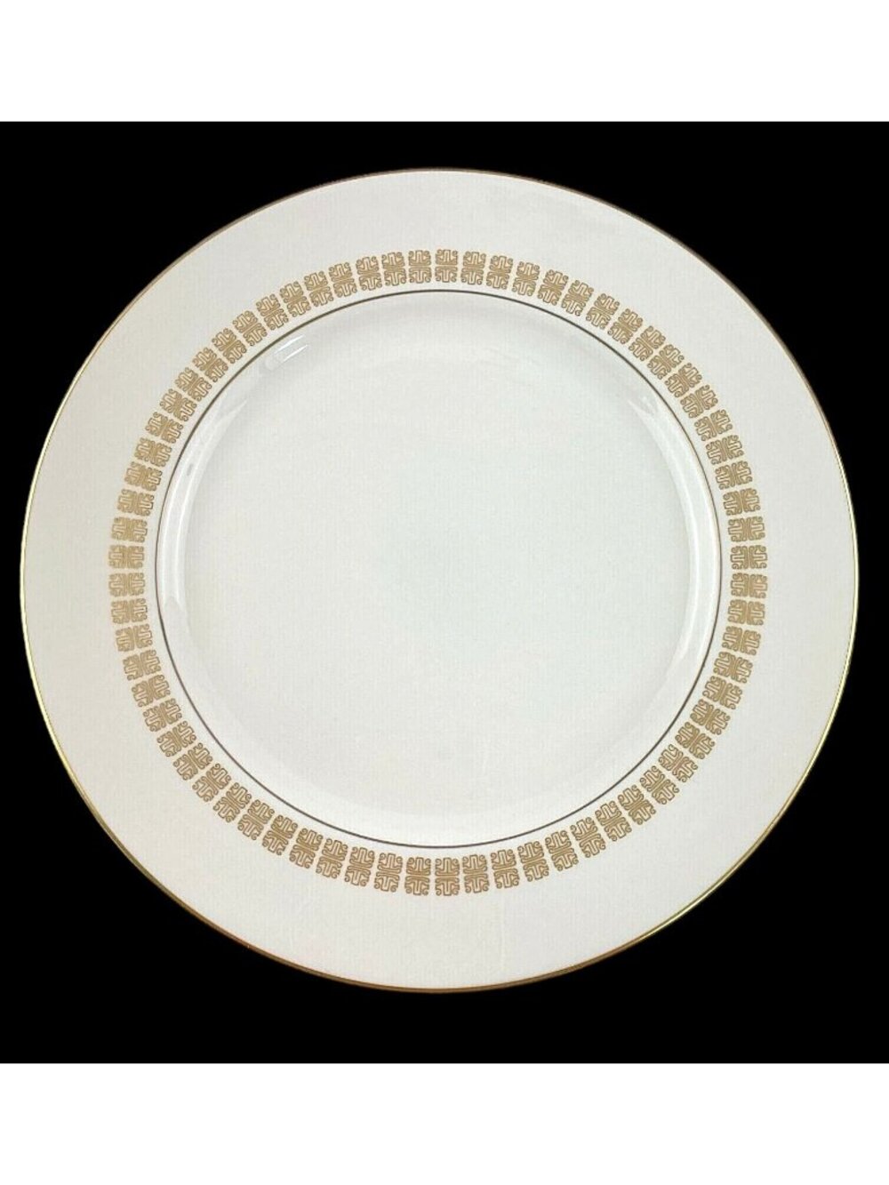 Gorham Replacement Dinner Plate Gold Script 5A Fine China 10 3/4" USA